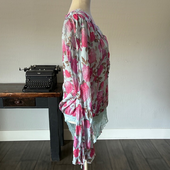 Free People Everything's Rosy Bodysuit - Size Large - Picture 9 of 16